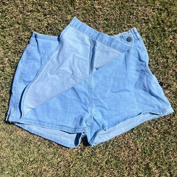 MEDIUM denim Skort - Picture 2 of 4